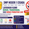 Layanan Bersih, Transparan, dan Bebas Pungutan Liar: Komitmen SMP Negeri 1 Cisaga